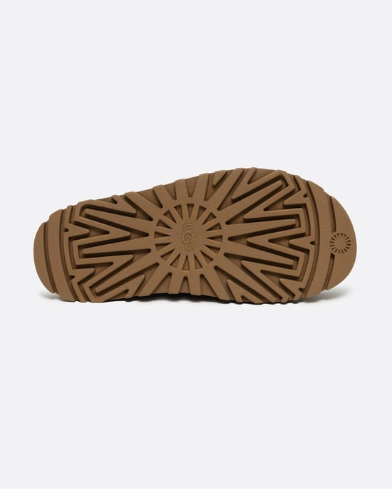 Sandalias de plataforma con correa ajustable en marrón claro - Image 5
