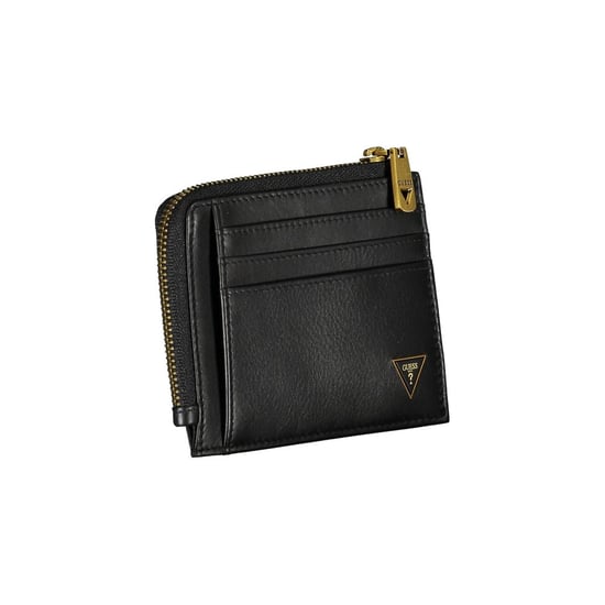 Cartera de Cuero Negra Guess Jeans - Image 3