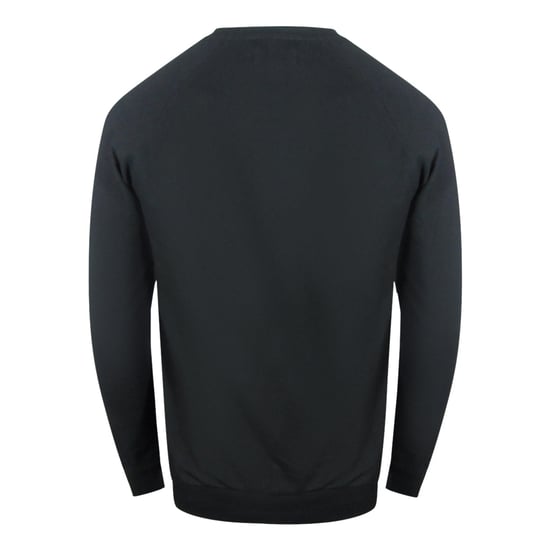 Conjunto De Pantalón Y Chándal Negro De Cuello Redondo Estilo Clásico De Aquascutum - Image 3