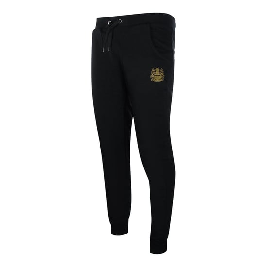 Conjunto De Chándal Negro De Cuello Redondo Con Escudo Icónico De Aquascutum - Image 5