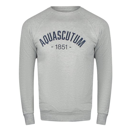 Conjunto De Pantalón Y Chándal Gris De Cuello Redondo Estilo Clásico De Aquascutum - Image 2