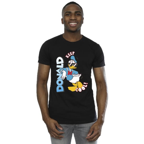 Disney Mens Donald Duck Cool T-Shirt (Black) - Image 2