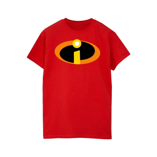 Disney Womens/Ladies The Incredibles Costume Logo Cotton T-Shirt (Red) - Image 1