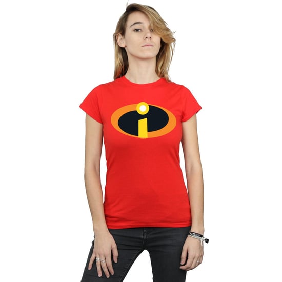 Disney Womens/Ladies The Incredibles Costume Logo Cotton T-Shirt (Red) - Image 2