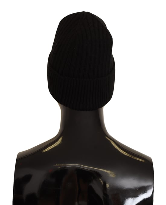 Gorro de lana de punto de cable elegante de Dolce & Gabbana con forro de forro polar para mujer - Image 3