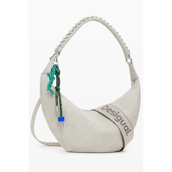 Bolso de mujer de polietileno beige Desigual - Image 2