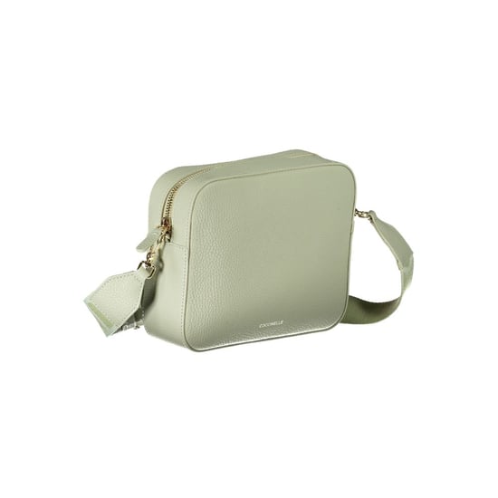 Bolso de Mano de Cuero Verde - Image 2