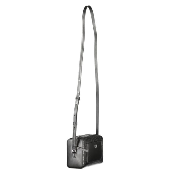 Bolso de mano de poliéster negro Calvin Klein - Image 3