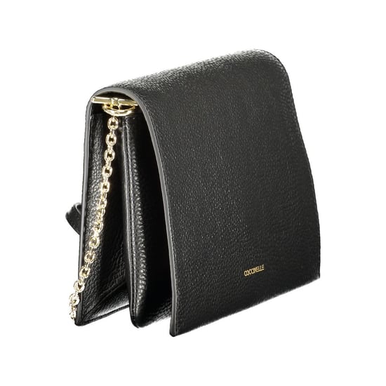 Bolso de Mano de Cuero Negro - Image 2