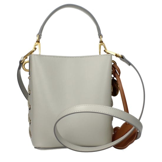 Bolso de cuero gris - Image 2