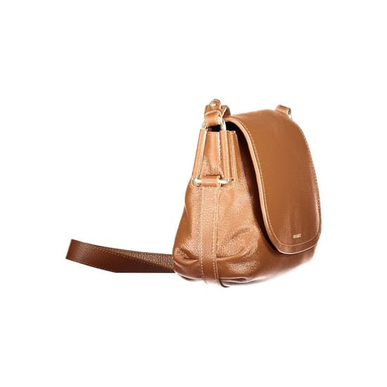 Bolso de Mano de Cuero Marrón - Image 2