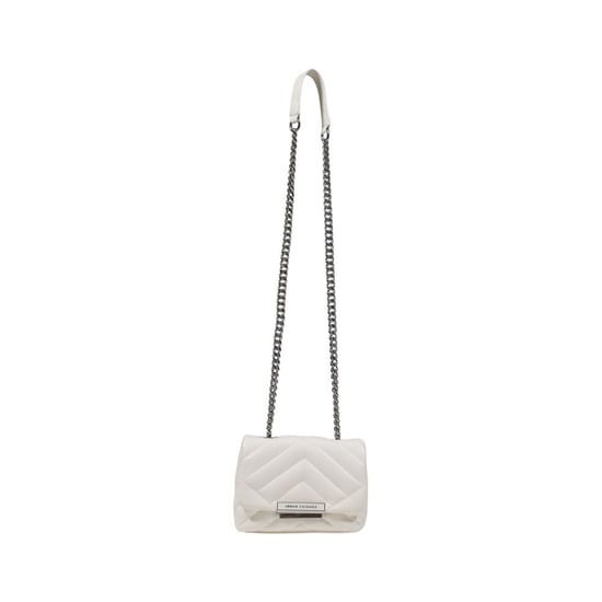 Bolso de Mano de Poliéster Blanco - Image 1