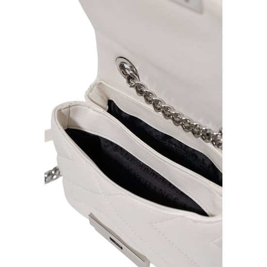 Bolso de Mano de Poliéster Blanco - Image 2