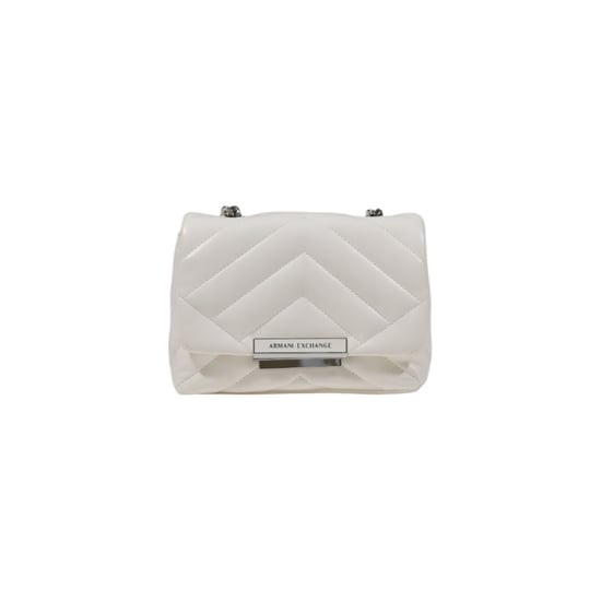 Bolso de Mano de Poliéster Blanco - Image 3