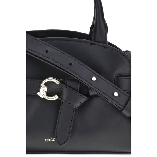 Bolso de mano de cuero de ternera negro Bos Taurus - Image 3