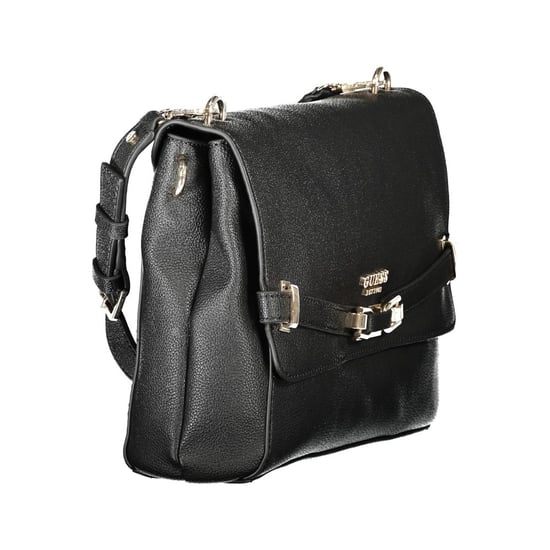 Bolso de Mano de Polietileno Negro - Image 2