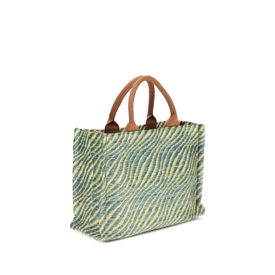 Bolso de Tela Multicolor con Asa - Image 2