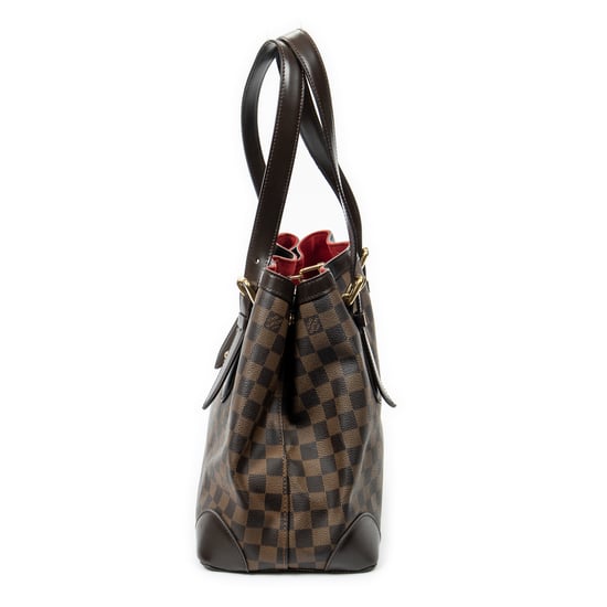 Louis Vuitton Hampstead MM en Brown Lienzo recubierto - Image 3