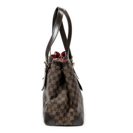 Louis Vuitton Hampstead MM en Brown Lienzo recubierto - Image 4