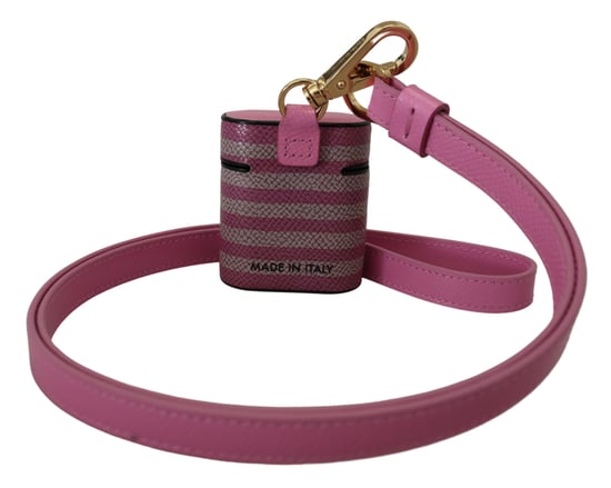 Funda de cuero Chic para AirPods de Dolce & Gabbana en rosa mujer - Image 2