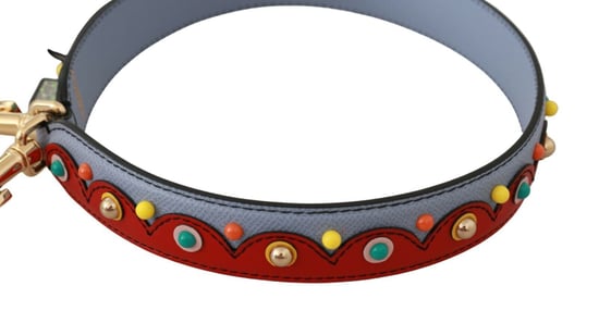 Correa de hombro para hombre de cuero multicolor elegante de Dolce & Gabbana - Image 2