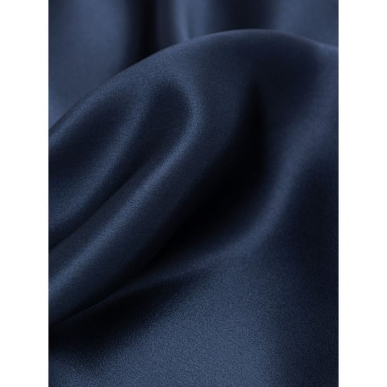Pañuelo de bolsillo de seda azul - Image 2
