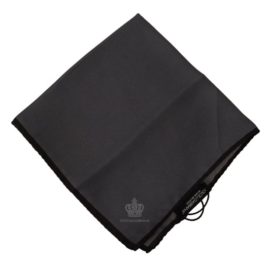 Pañuelo de bolsillo Dolce Gabbana Gris Oscuro - Image 3