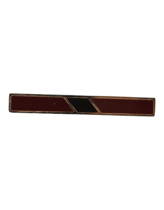 Clip de corbata de bronce dorado multicolor - Image 1