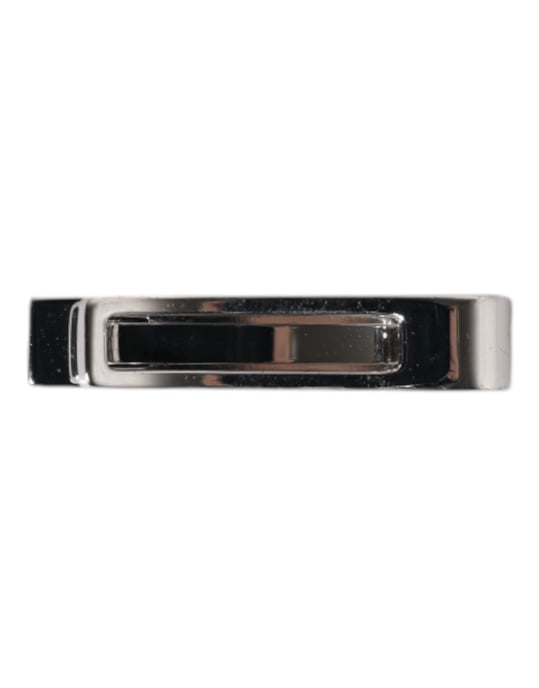 Clip de Corbata de Bronce con logo en tono plateado - Image 2