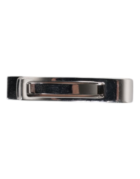 Clip de Corbata de Bronce con Logo en Tono Plateado - Image 5