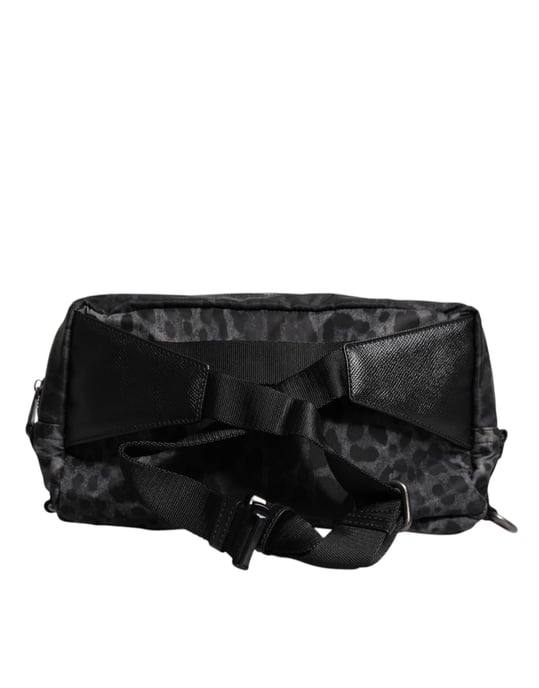 Cinturón de Cadera con Logo DG de Leopardo Negro y Gris - Image 3