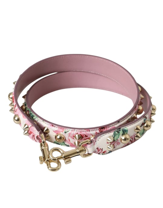 Correa de Hombro de Accesorio de Mano Floral Rosa - Image 1