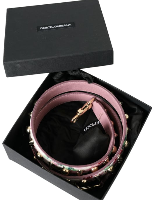 Correa de Hombro de Accesorio de Mano Floral Rosa - Image 5