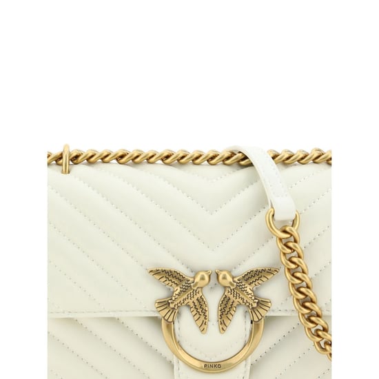 Bolso de hombro de cuero de ternera blanco Bos Taurus - Image 3