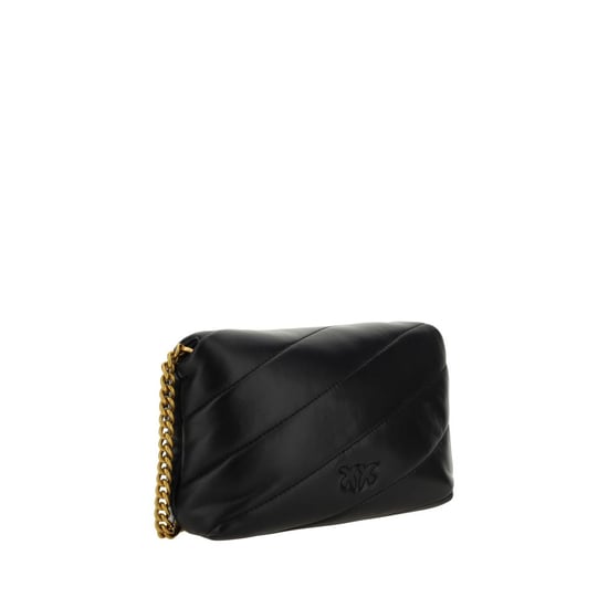 Bolso de Hombro de Cuero de Ternera Negra Bos Taurus - Image 2
