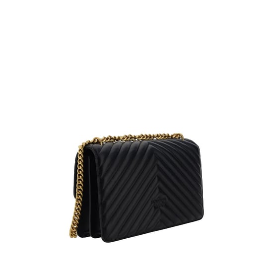 Bolso de Hombro de Cuero de Ternera Negra Bos Taurus - Image 2
