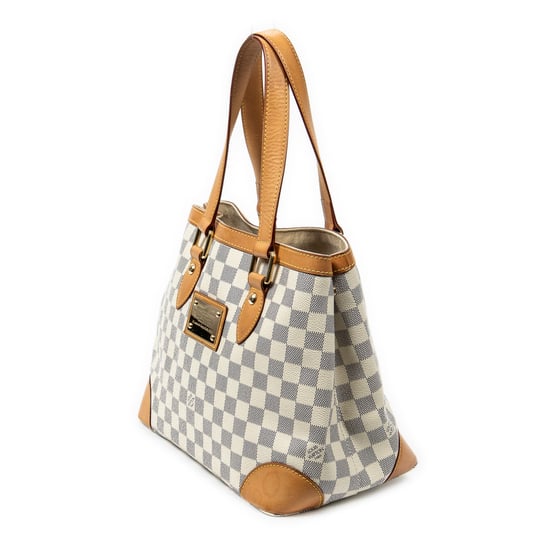 Louis Vuitton Hampstead PM en Marfil Lienzo recubierto - Image 2
