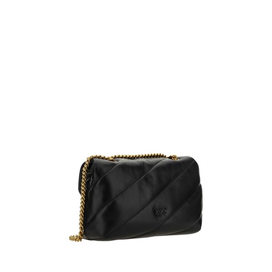 Bolso de Hombro de Cuero de Ternera Negro Bos Taurus - Image 2