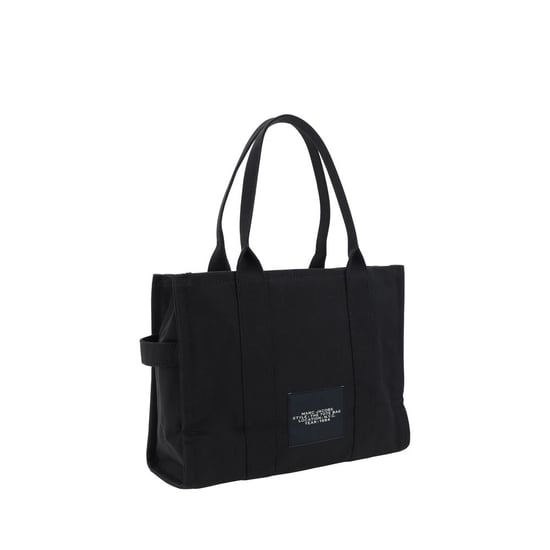 Bolso de hombro de algodón negro - Image 2