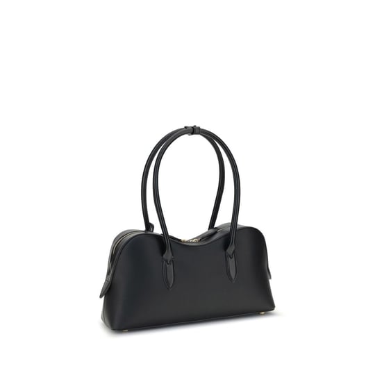 Bolso de Hombro de Nailon Negro - Image 2