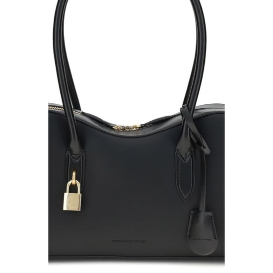 Bolso de Hombro de Nailon Negro - Image 3