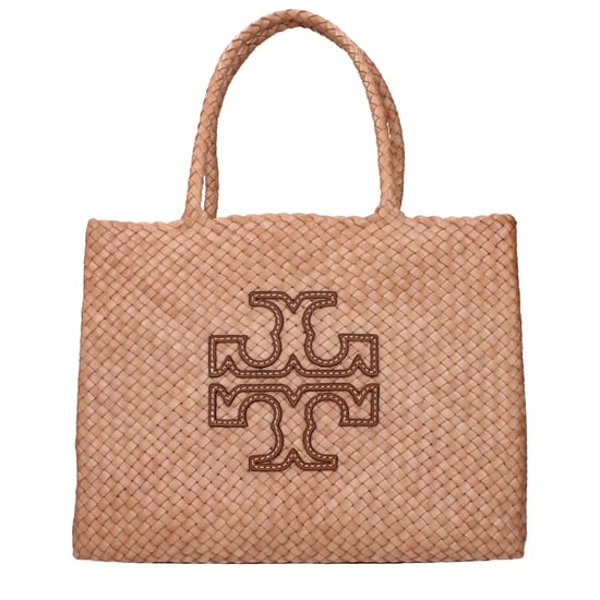 Bolso de hombro de cuero rosa - Image 1