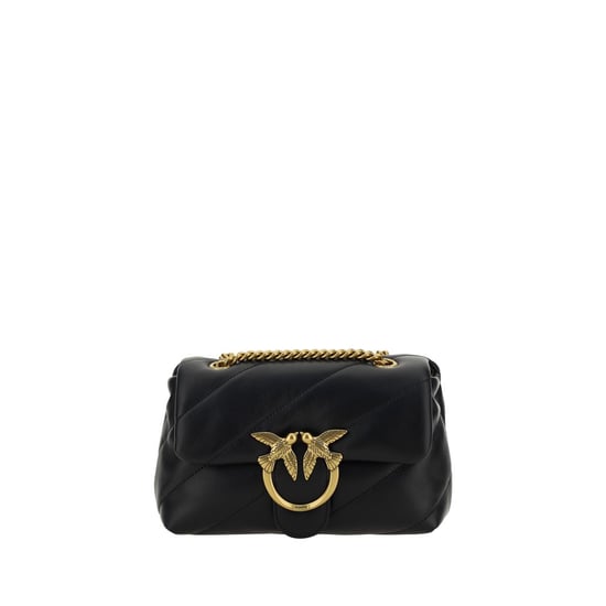 Bolso de Hombro de Cuero de Ternera Negro Bos Taurus - Image 1