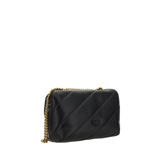 Bolso de Hombro de Cuero de Ternera Negro Bos Taurus - Image 2