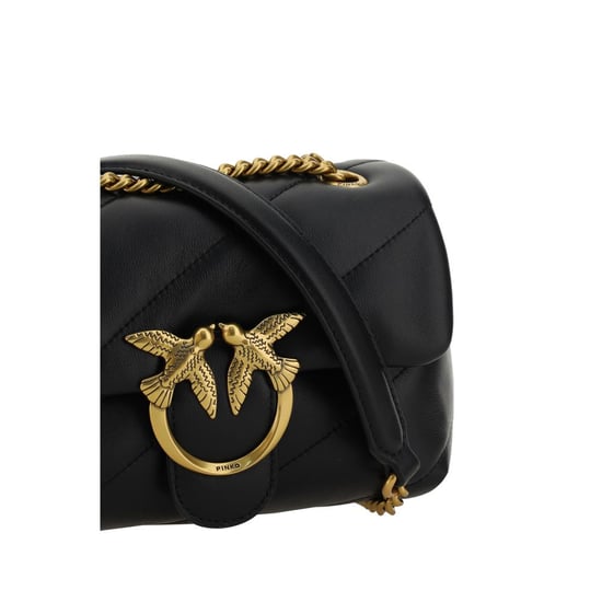 Bolso de Hombro de Cuero de Ternera Negro Bos Taurus - Image 3