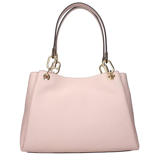 Bolso de Hombro de Cuero Rosa - Image 2