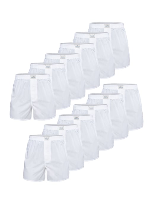 Lakeford & Sons Hombres Boxeador American Boxershorts Herren 12-Pack in klassischen Designs - Image 1