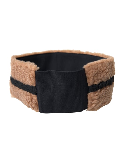 Gorra de Lana de Felpa Negra Marrón para Hombre - Image 3
