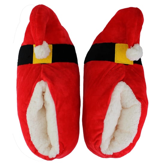Pantuflas de Navidad Suave de Papá Noel Unisex - Image 2