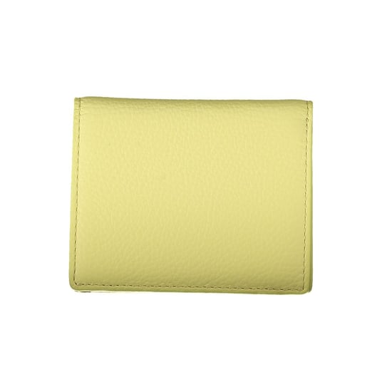 Cartera de Cuero Amarilla Coccinelle - Image 2
